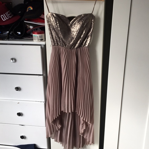 Strapless high low dress size small - Picture 8 of 10